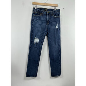 Womans Excellent Condition Rachael Roy Angie Stretch Distressed Blue Jeans 10/30